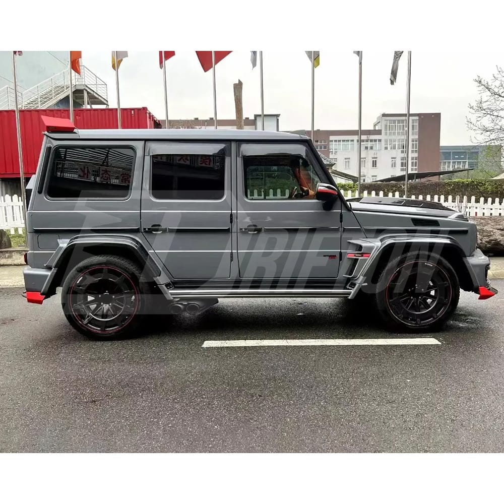Convert Rocket G900 Style PP Body Kit With Dry Carbon Fiber Aero Kit With 24inch Wheel Rims For Mercedes Benz G Class W464 AMG G63 G500 G550 2018-2020