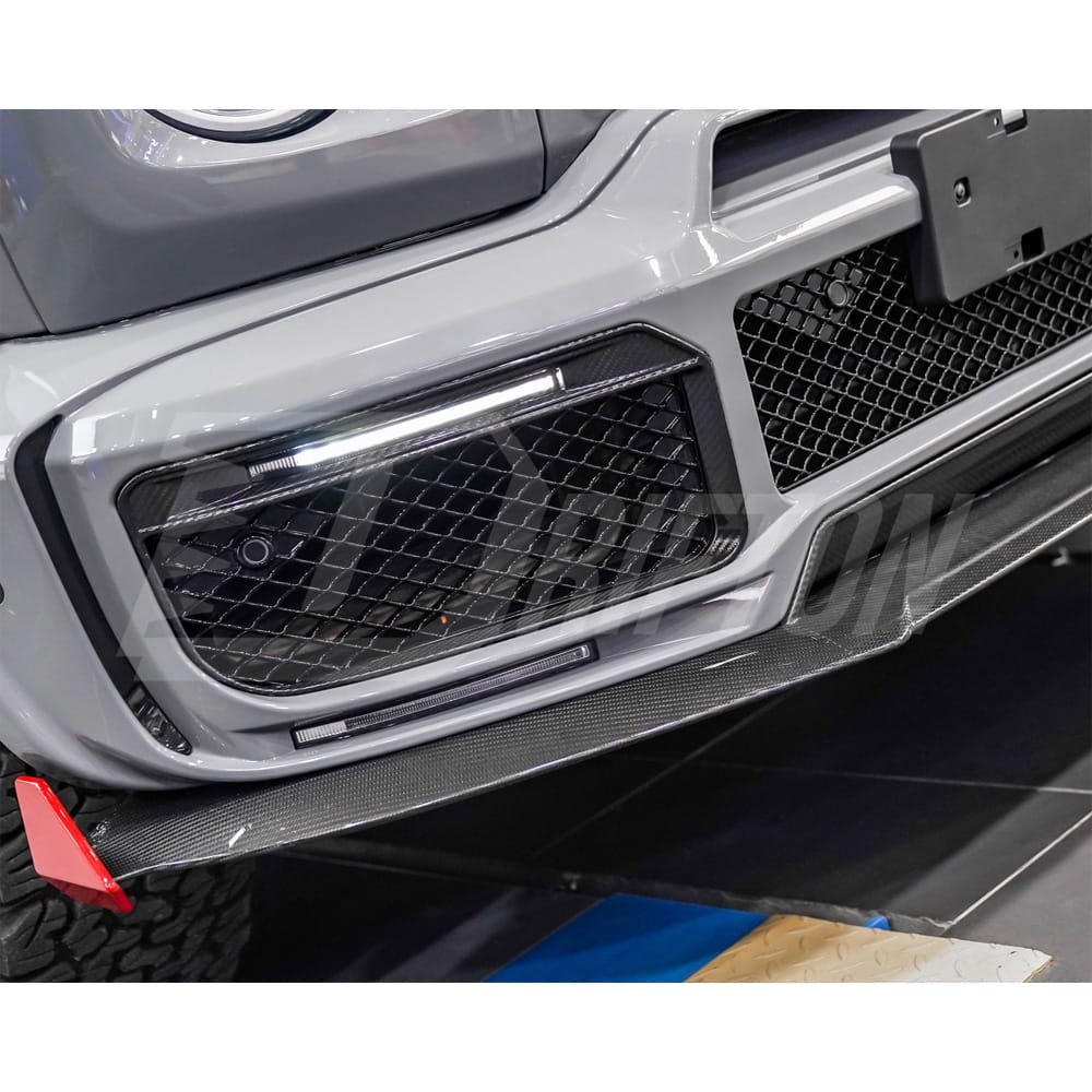 G900 Rocket Style Dry Carbon Fiber Rear Roof Spoiler For Mercedes Benz G-Class W464 G63 AMG 2019-2022