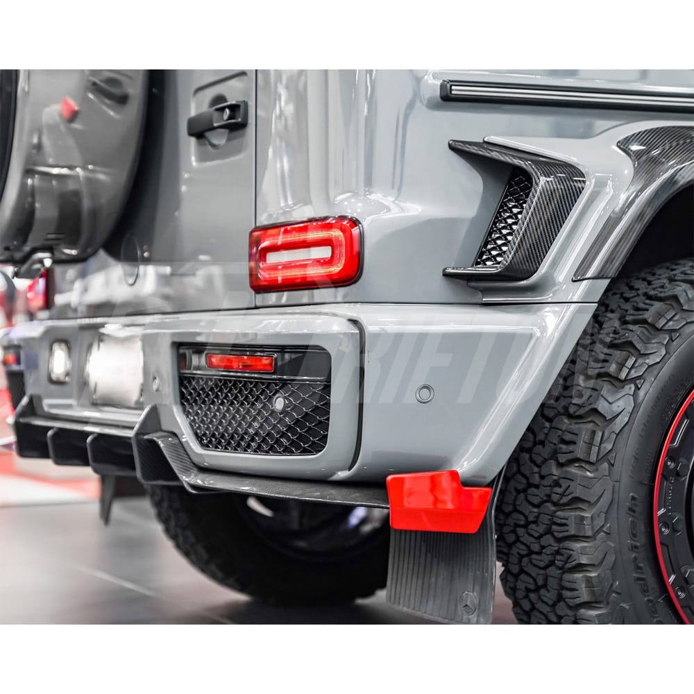 G900 Rocket Style Dry Carbon Fiber Rear Roof Spoiler For Mercedes Benz G-Class W464 G63 AMG 2019-2022