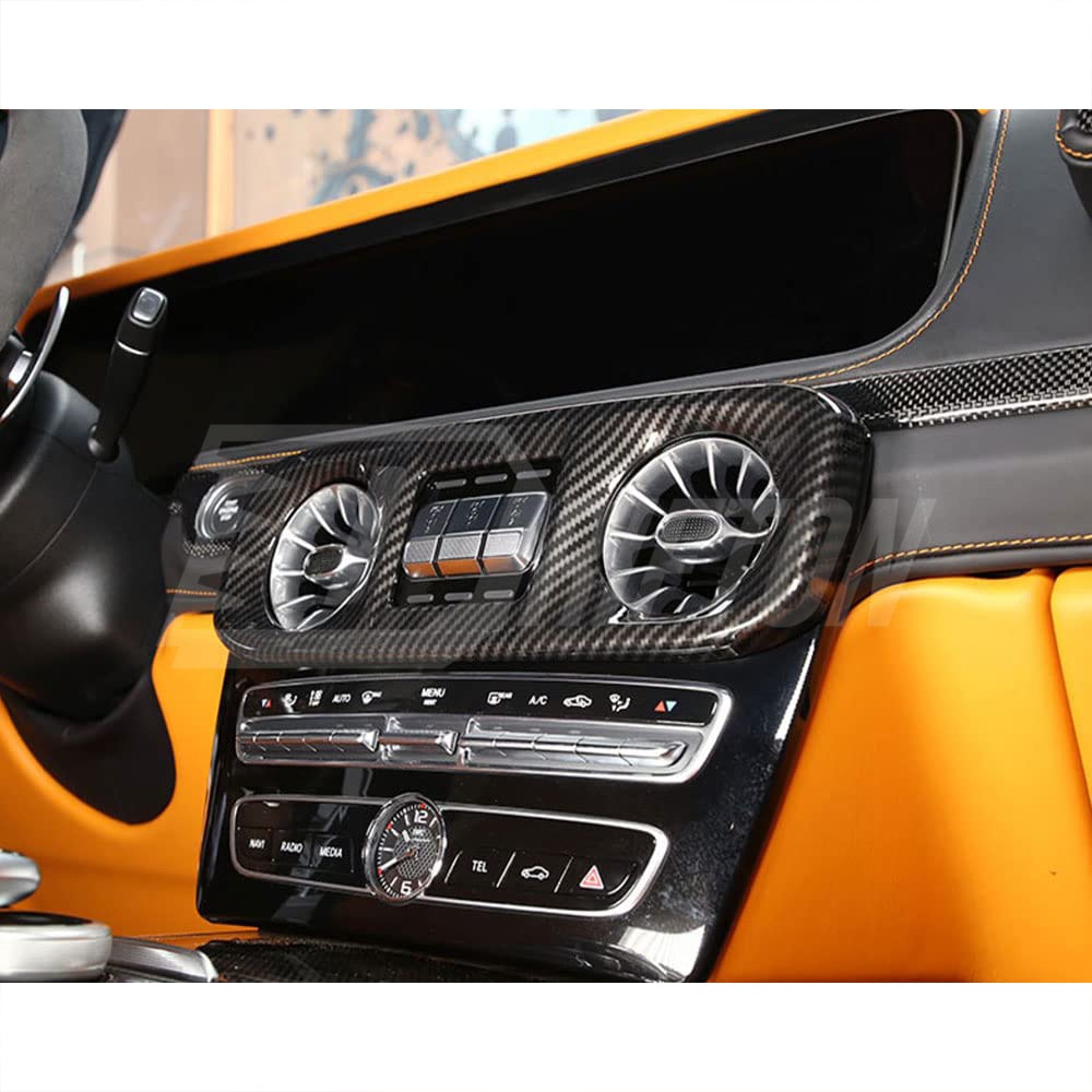 Dry Carbon Fiber Dash Board Cover Interior For Mercedes Benz G Class W464 G500 AMG G63 2018-2024