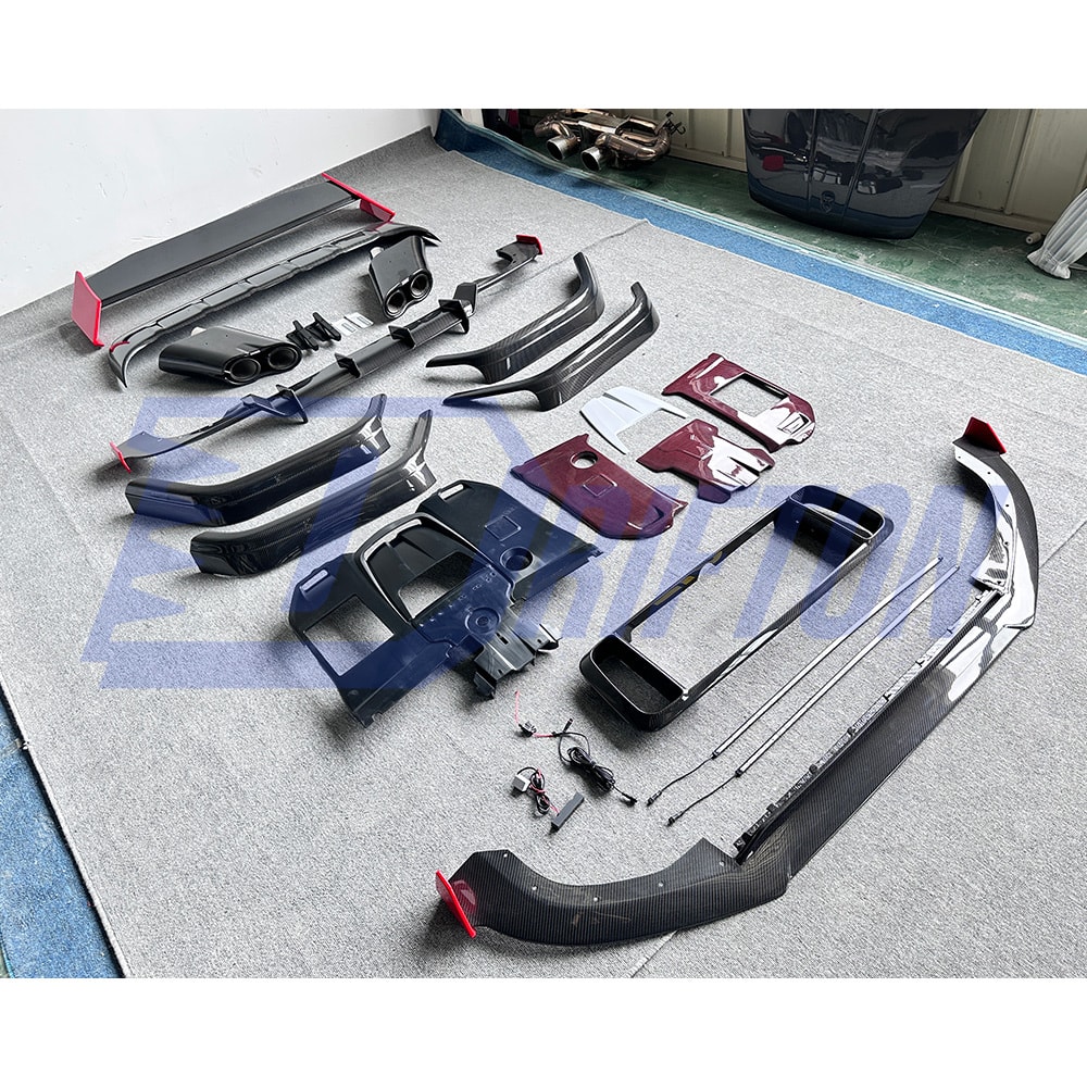 Dry Carbon Fiber Engine Cover For Mercedes Benz G-Class W464 G63 AMG 2019-2022
