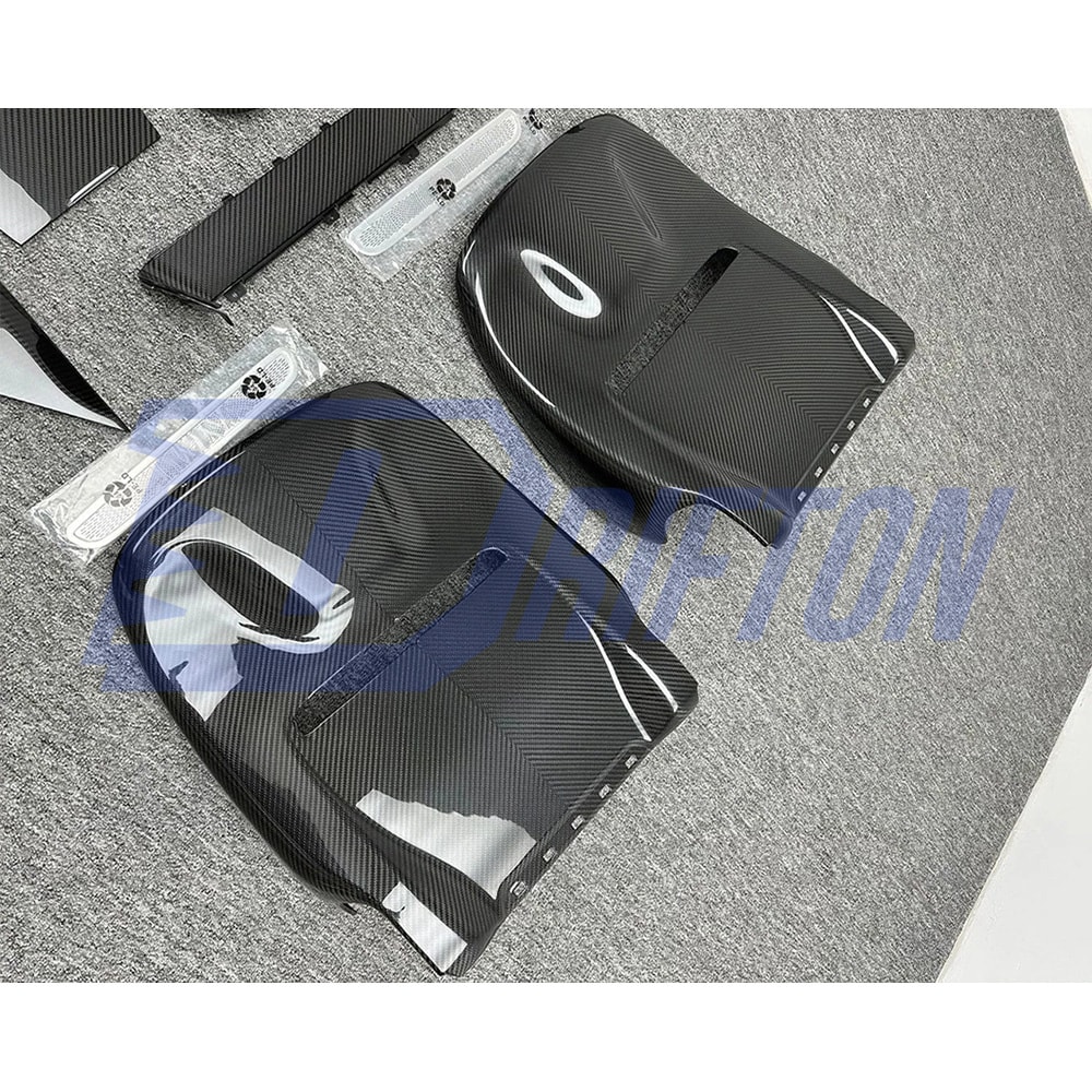 Dry Carbon Fiber Seat Back Cover For Mercedes Benz G Class W464 G500 G63 2019-2025
