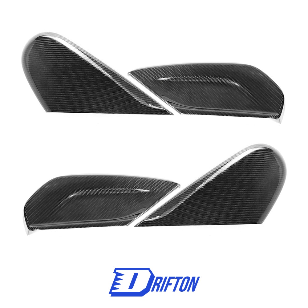 Dry Carbon Fiber Seat Side Panel Cover For Mercedes Benz G Class W464 G500 G63 2019-2025