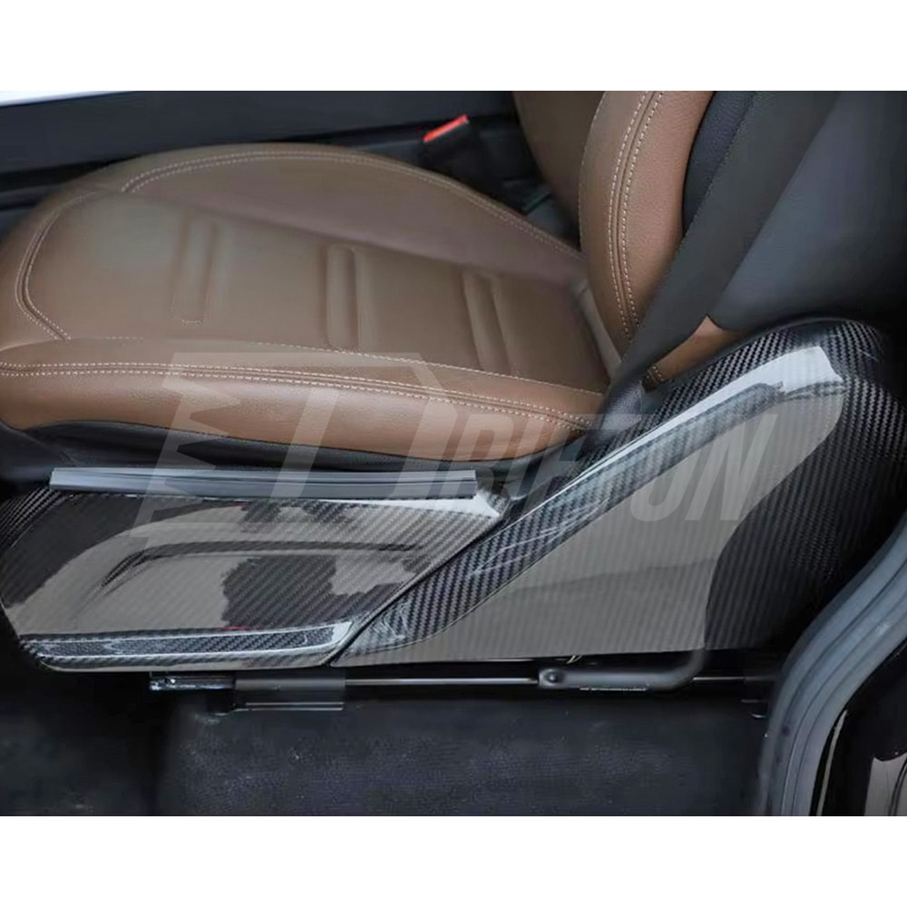 Dry Carbon Fiber Seat Side Panel Cover For Mercedes Benz G Class W464 G500 G63 2019-2025