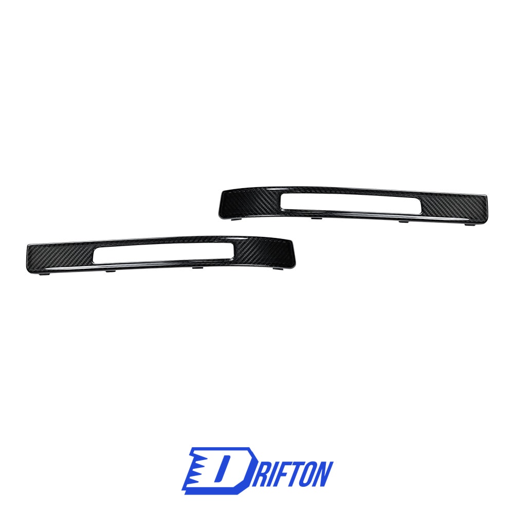 G800 Style Dry Carbon Fiber Brake Lights Cover For Mercedes Benz G Class W464 G63 Brabus 2019-2025