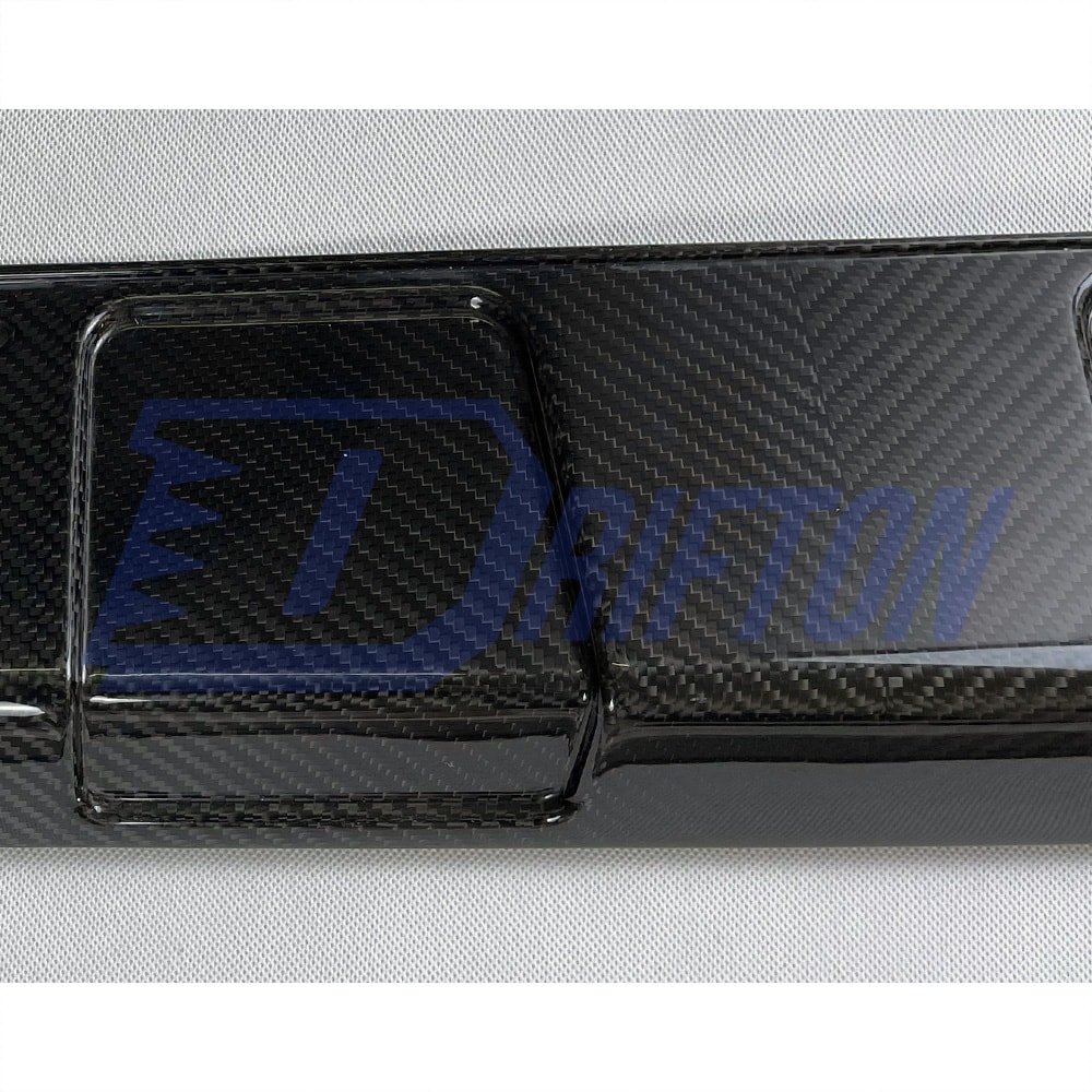G800 Style Dry Carbon Fiber Rear Lip Cover Parts For Mercedes Benz G Class W464 G63 Brabus 2019-2025