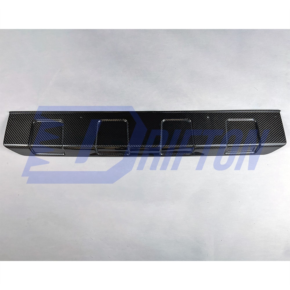 G800 Style Dry Carbon Fiber Rear Lip Cover Parts For Mercedes Benz G Class W464 G63 Brabus 2019-2025