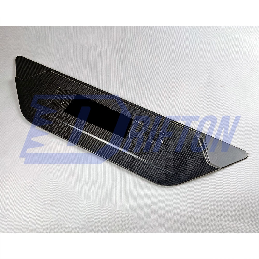 G800 Style Dry Carbon Fiber Rear Spare Tire Cover Plate For Mercedes Benz G Class W464 G500 G63 2019-2025