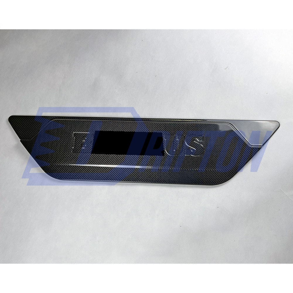 G800 Style Dry Carbon Fiber Rear Spare Tire Cover Plate For Mercedes Benz G Class W464 G500 G63 2019-2025