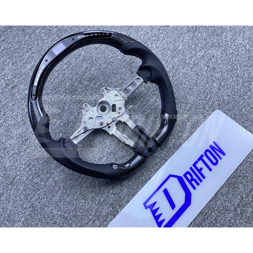 Customize Style Steering Wheel With LED Shift Light For BMW M3 M4 F80 F82 F83 2014-2020