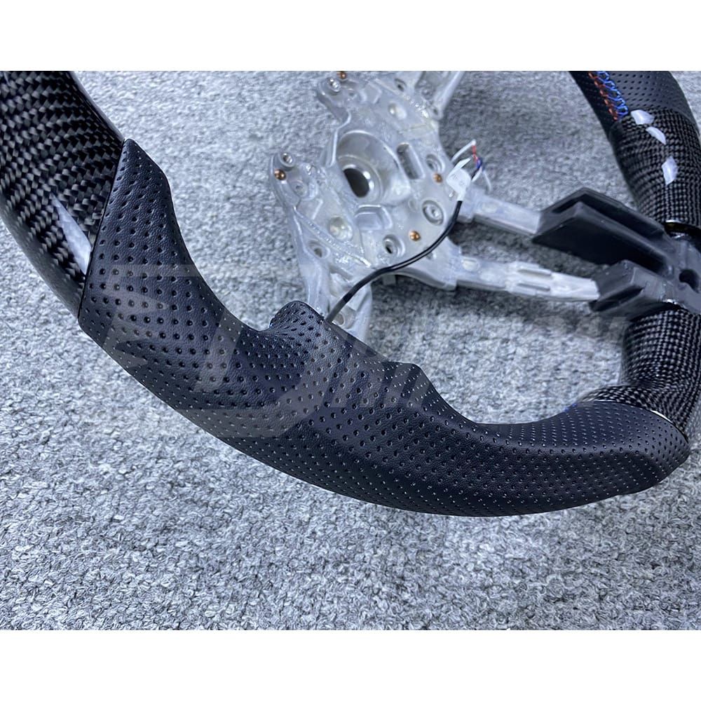 Customize Style Steering Wheel With LED Shift Light For BMW M3 M4 F80 F82 F83 2014-2020
