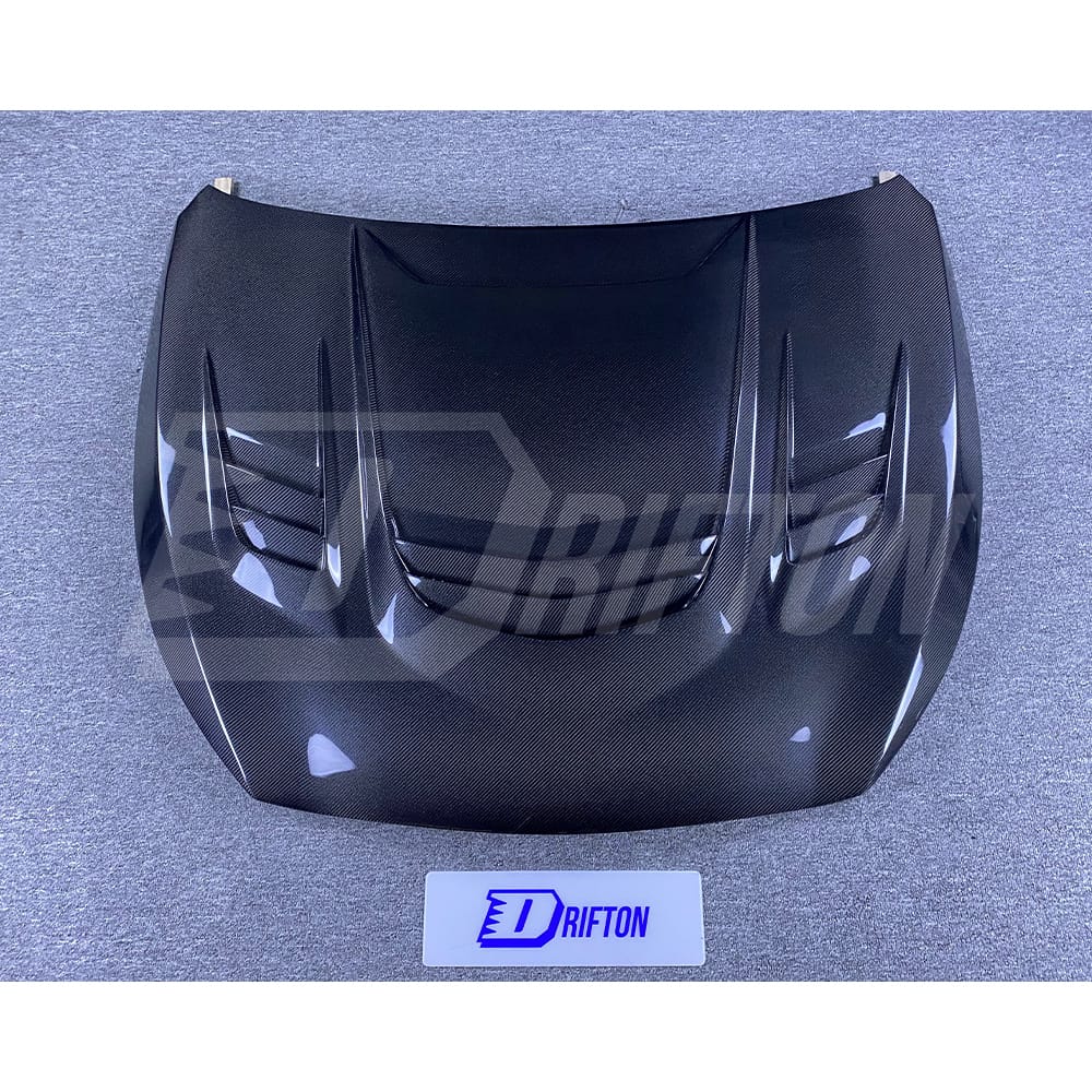 VA Style Carbon Fiber Engine Hood For INFINITI Q50 2013-2024