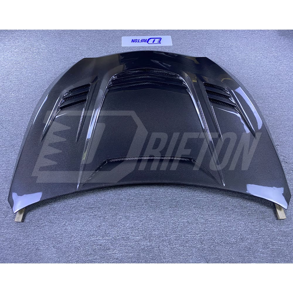 VA Style Carbon Fiber Engine Hood For INFINITI Q50 2013-2024