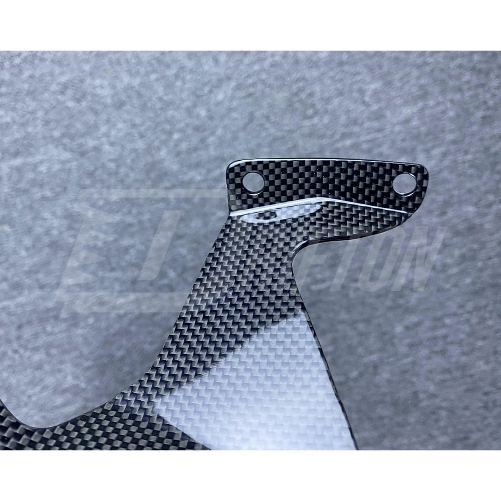 Dry Carbon Fiber AC Control Panel Cover Interiors Kits For Ferrari 488 GTB Spider 2015-2019