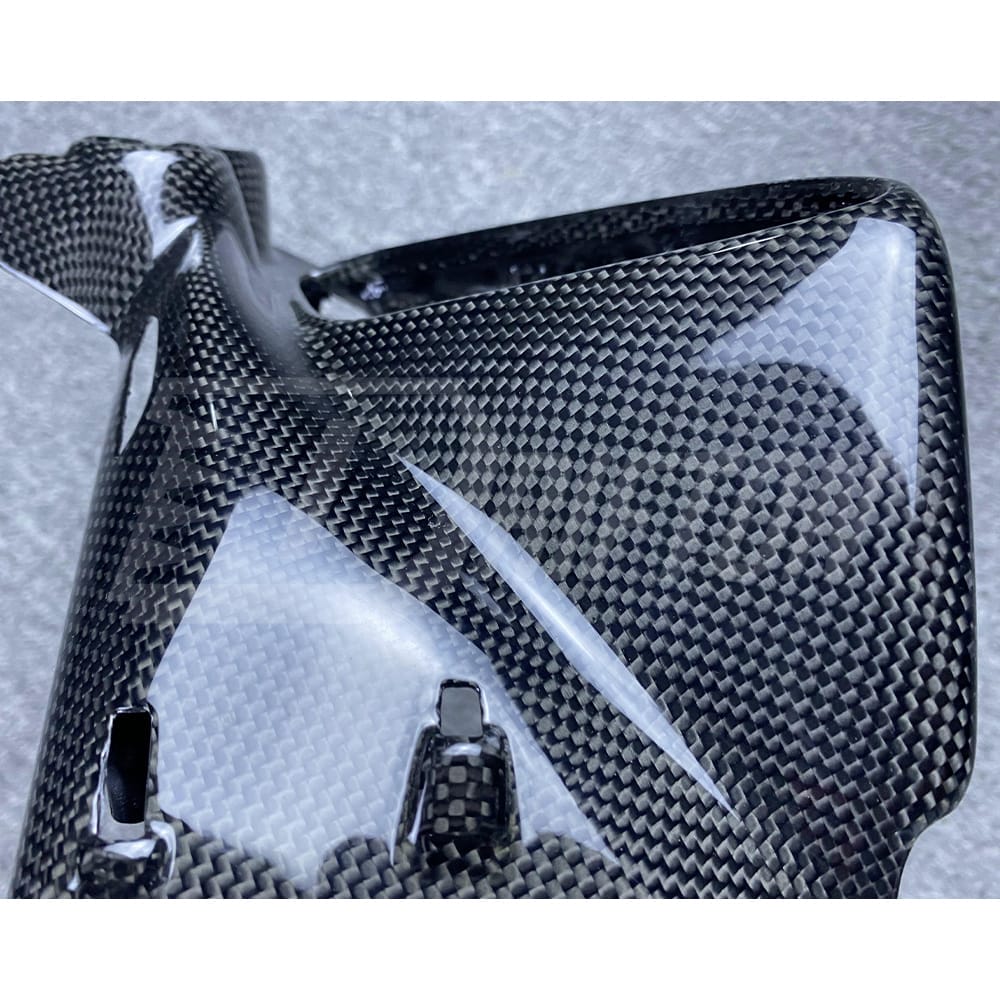 Dry Carbon Fiber AC Control Panel Cover Interiors Kits For Ferrari 488 GTB Spider 2015-2019