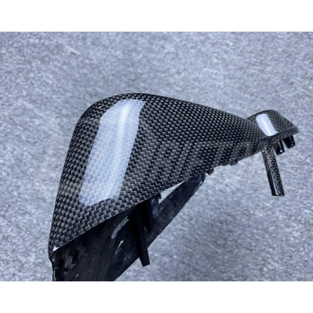 Dry Carbon Fiber AC Control Panel Cover Interiors Kits For Ferrari 488 GTB Spider 2015-2019