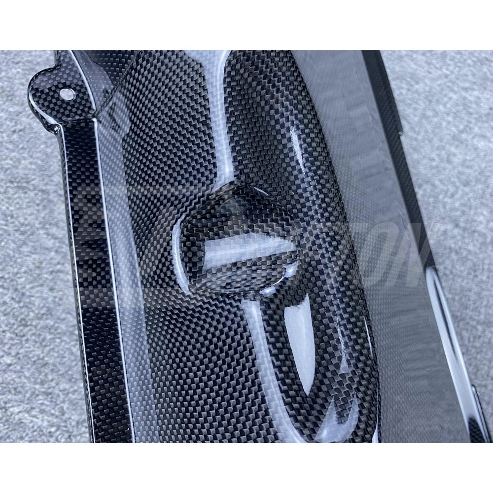 Dry Carbon Fiber Engine Bay Air Box Lid For Ferrari 488 GTB Spider 2015-2019
