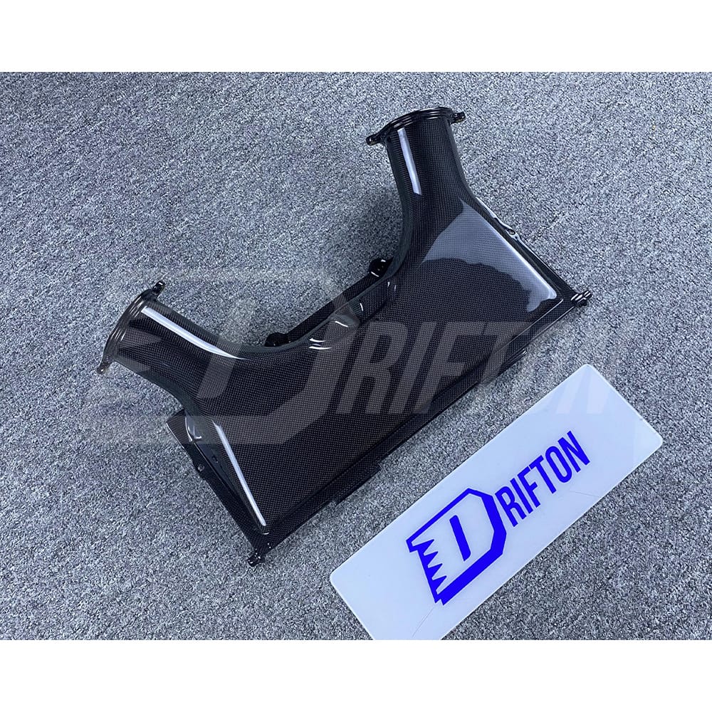 Dry Carbon Fiber Engine Bay Air Box Lid For Ferrari 488 GTB Spider 2015-2019