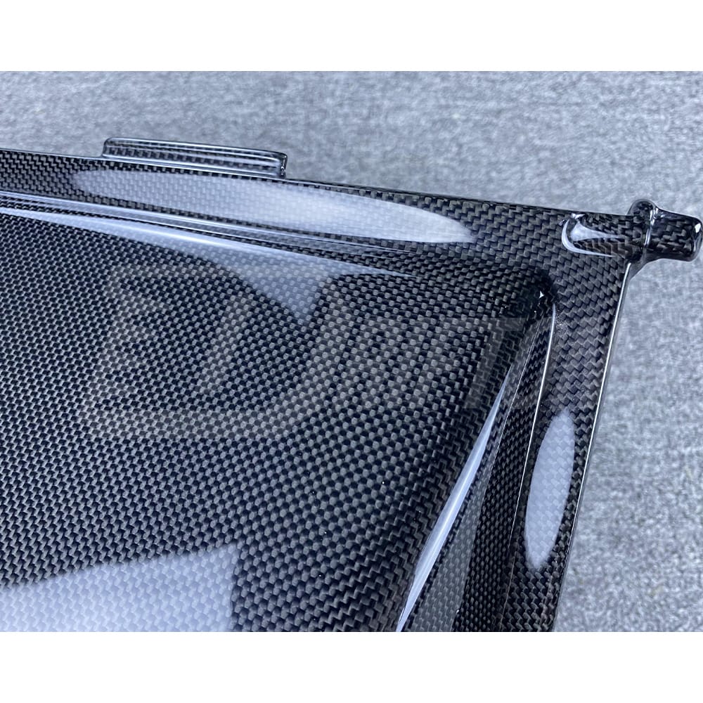 Dry Carbon Fiber Engine Bay Air Box Lid For Ferrari 488 GTB Spider 2015-2019
