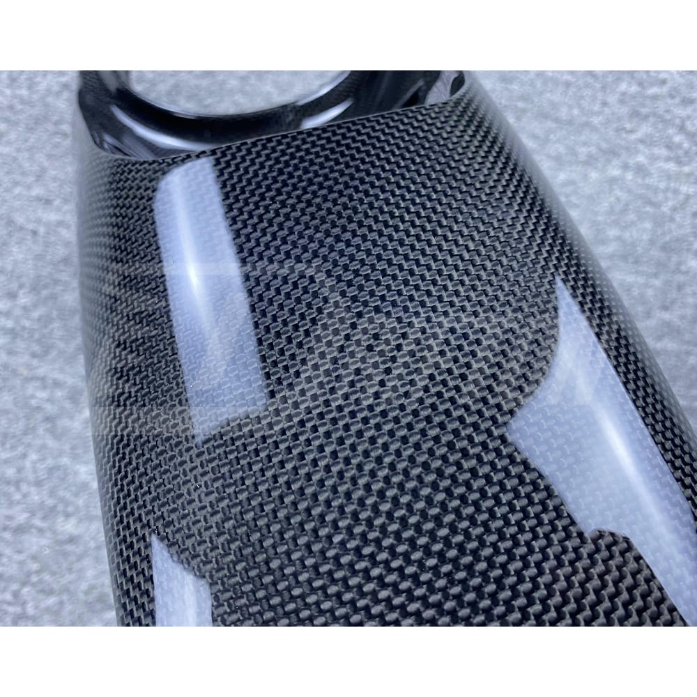 Dry Carbon Fiber Engine Bay Lock Cover Latch Panel Kit For Ferrari 488 GTB Spider 2015-2019