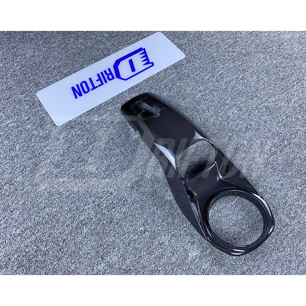 Dry Carbon Fiber Engine Bay Lock Cover Latch Panel Kit For Ferrari 488 GTB Spider 2015-2019