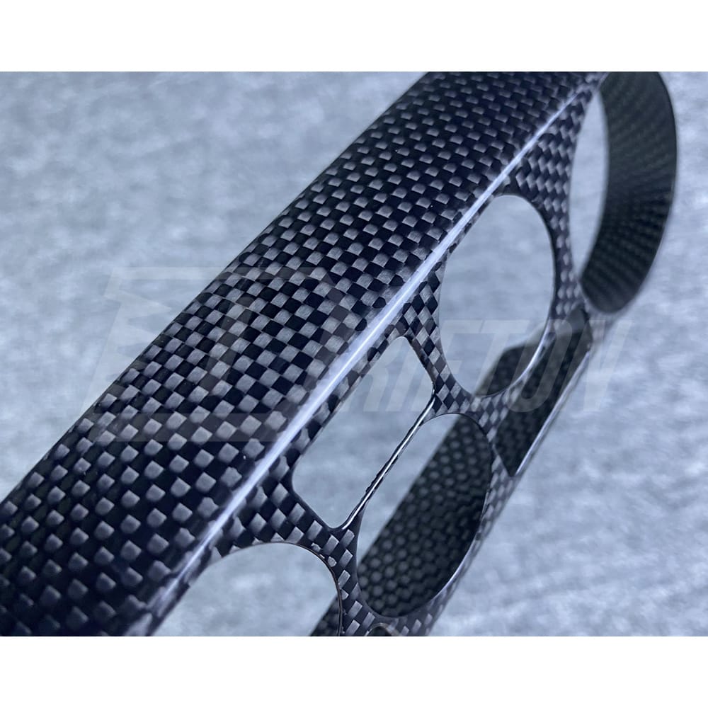 OEM Style Dry Carbon Fiber AC Control Panel Trim Interiors Kit For Ferrarir 488 GTB Spider 2015-2019