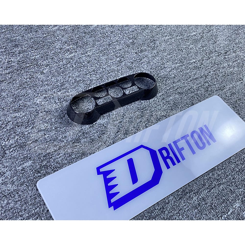 OEM Style Dry Carbon Fiber AC Control Panel Trim Interiors Kit For Ferrarir 488 GTB Spider 2015-2019