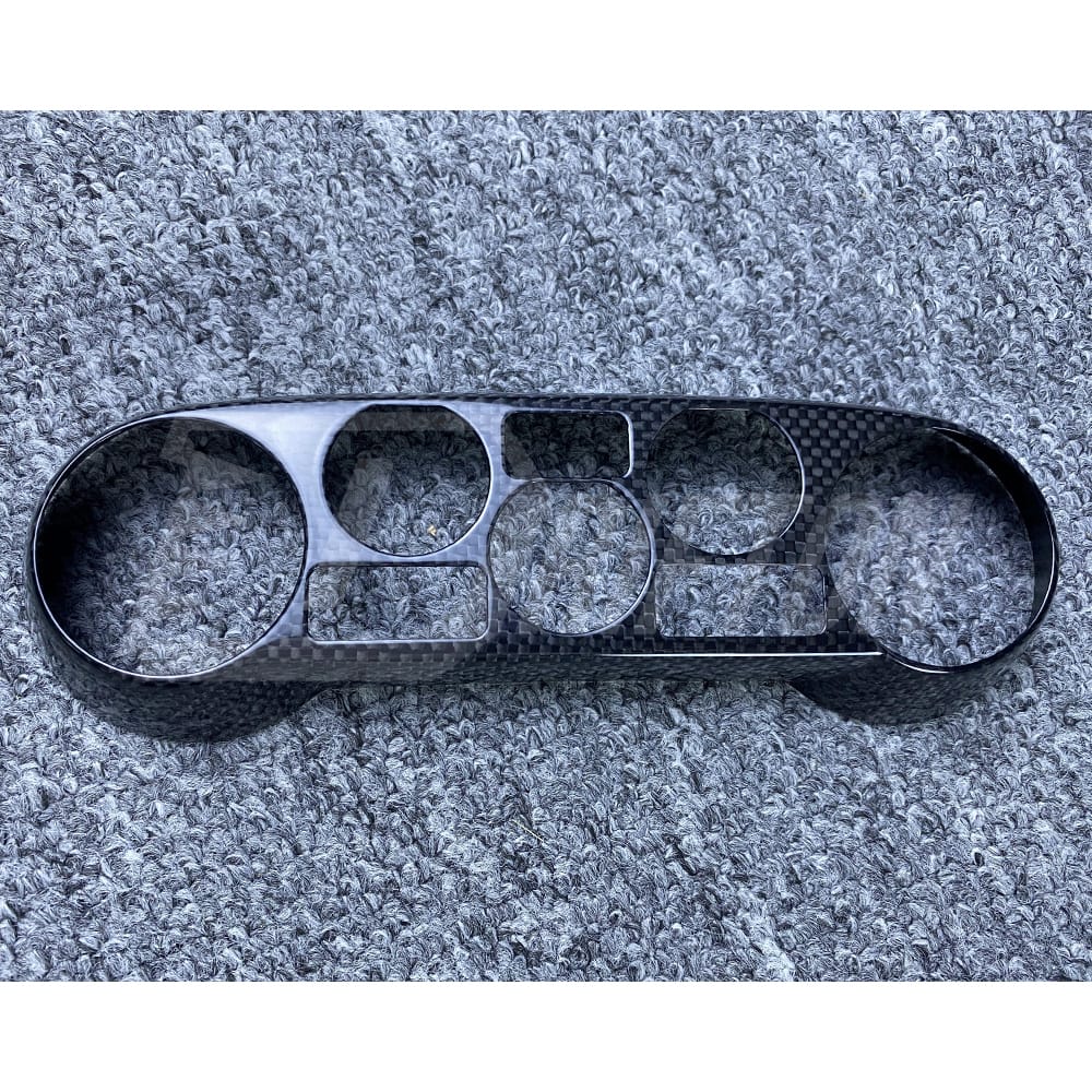 OEM Style Dry Carbon Fiber AC Control Panel Trim Interiors Kit For Ferrarir 488 GTB Spider 2015-2019