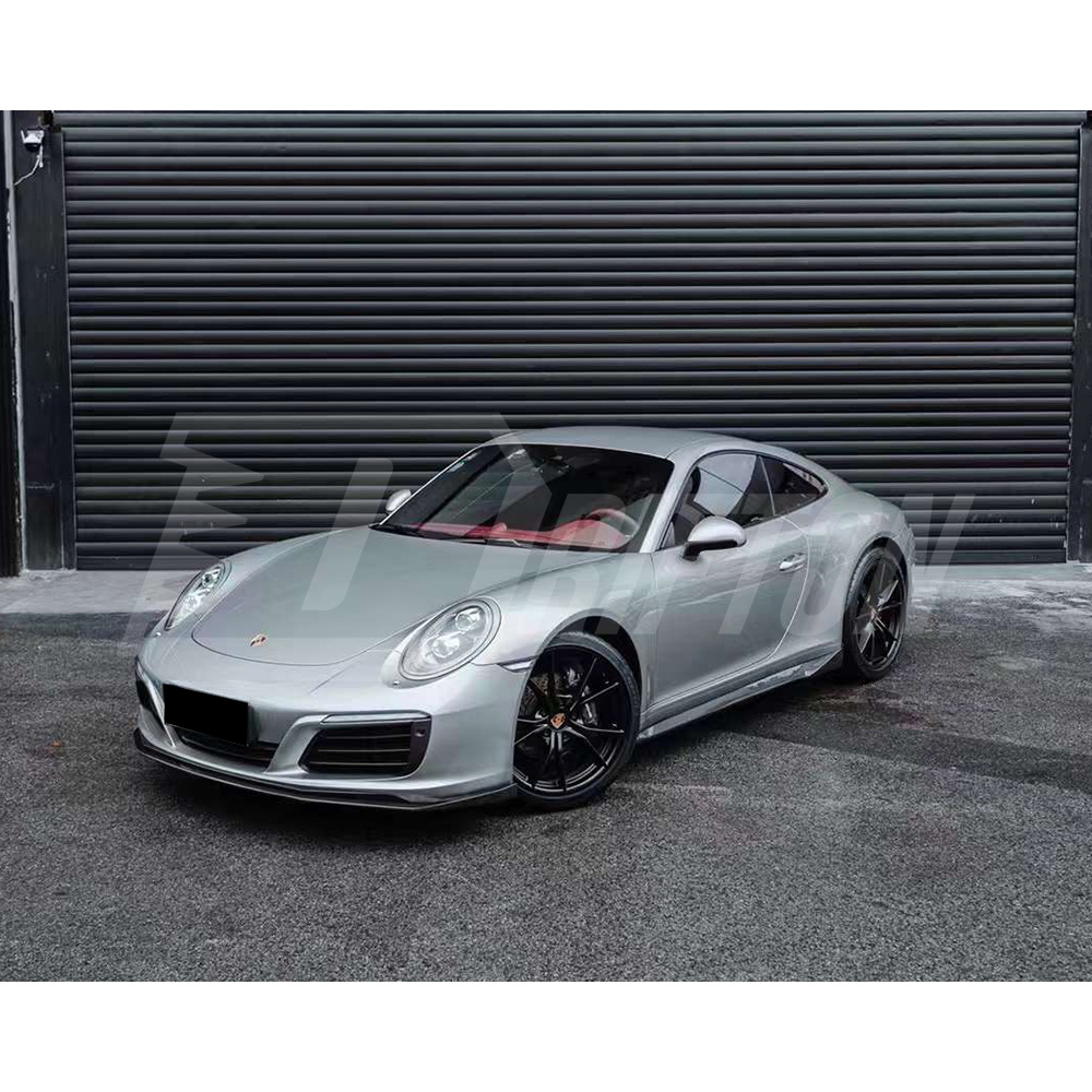 OD Style Carbon Fiber Side Skirt For Porsche 911 Carrera 991 991.1 991.2 2012-2018