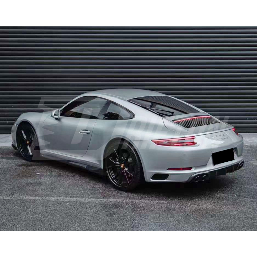 OD Style Carbon Fiber Side Skirt For Porsche 911 Carrera 991 991.1 991.2 2012-2018
