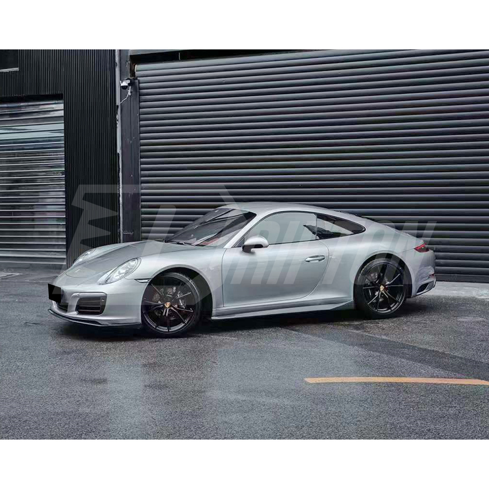 OD Style Carbon Fiber Side Skirt For Porsche 911 Carrera 991 991.1 991.2 2012-2018