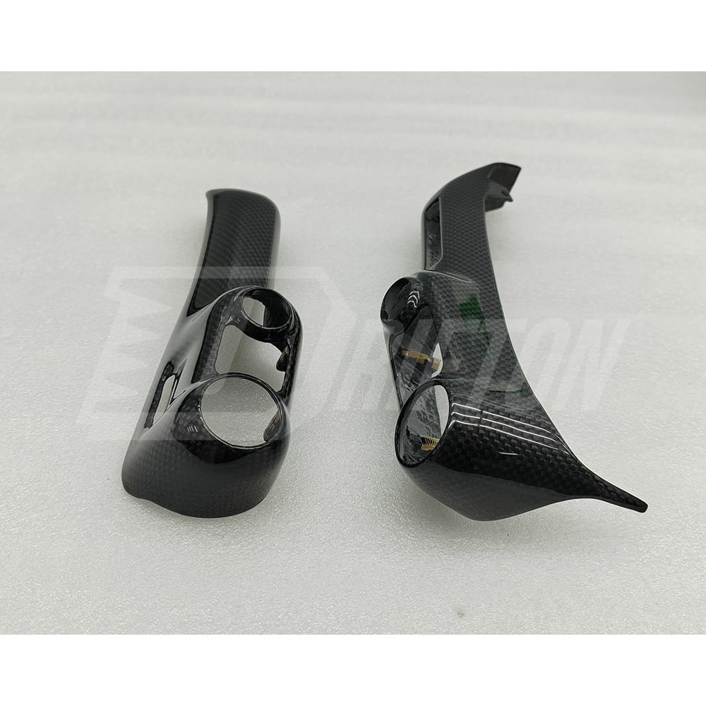 Dry Carbon Fiber LHD LHS & RHS Control Panel Replacement For Ferrari 812 Superfast GTS 2017-2023