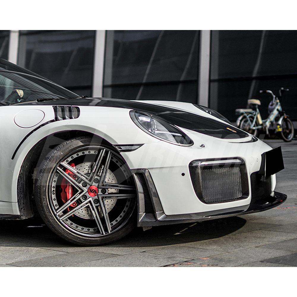 GT2RS Style Dry Carbon Fiber Hood For Porsche 911 Carrera S 4S 911 991.1 991.2 2012-2018