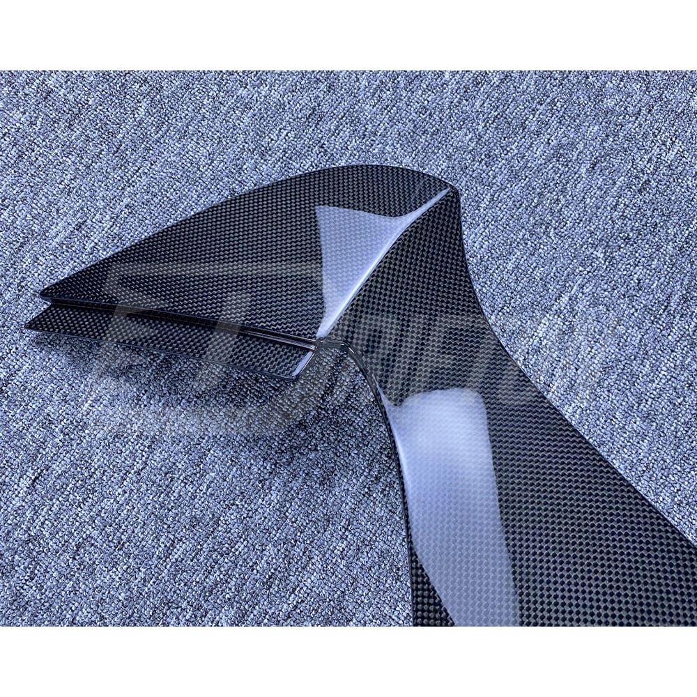Capristo Dry Carbon Fiber Rear Engine Cover Trunk Boot Lid For Ferrari 488 Spider 2015-2018
