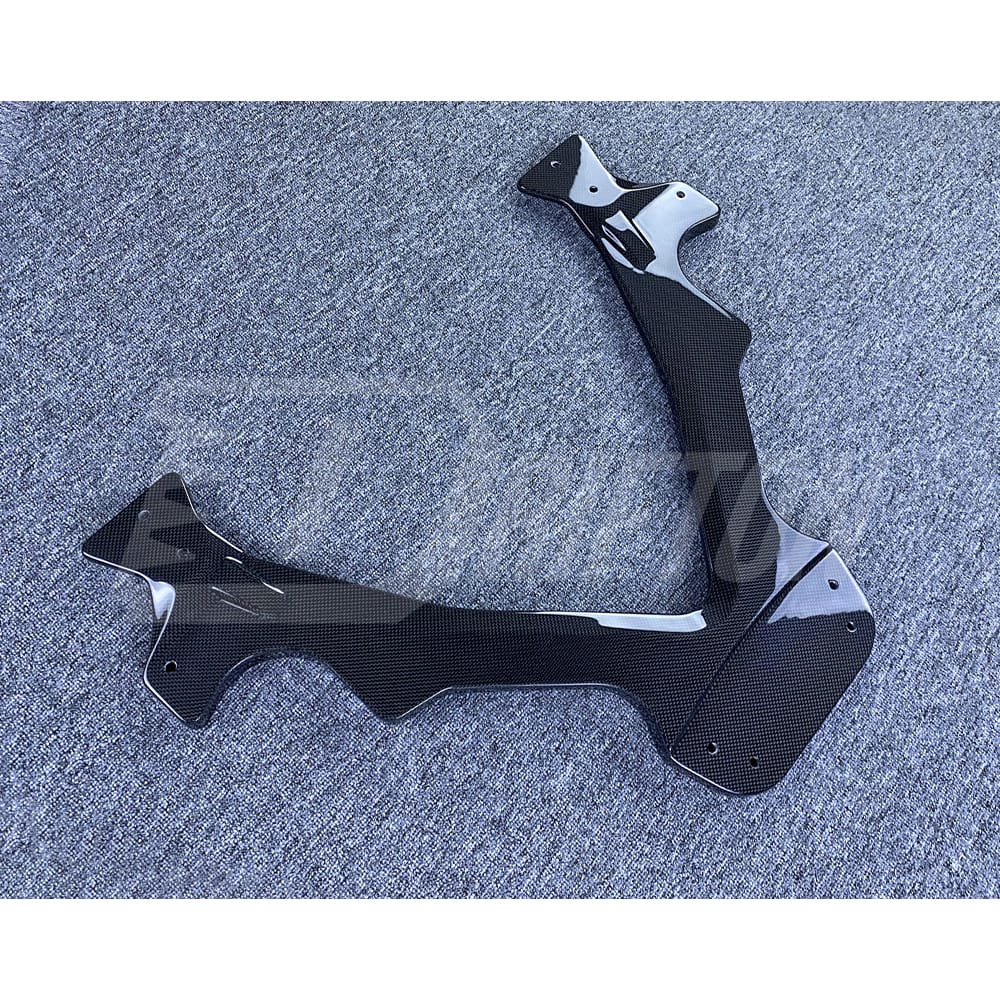 Capristo Dry Carbon Fiber Rear Engine Cover Trunk Boot Lid For Ferrari 488 Spider 2015-2018