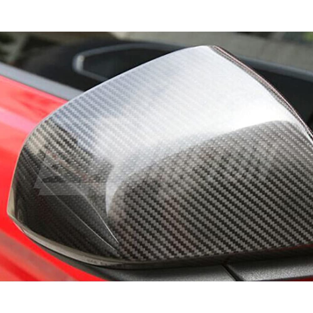 Carbon Fiber Mirror Cover For Ford Mustang 2015-2017