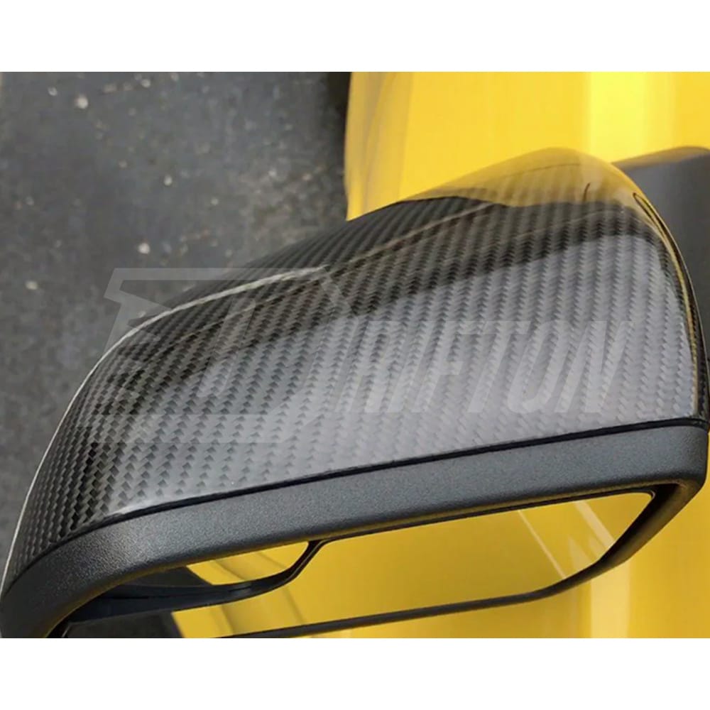 Carbon Fiber Mirror Cover For Ford Mustang 2015-2017