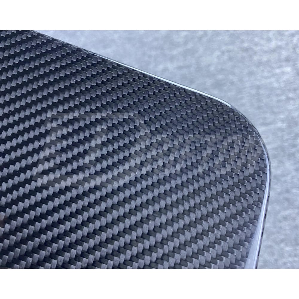 Dry Carbon Fiber Gas Cover Fuel Tank Cap For INFINITI Q50 2013-2024
