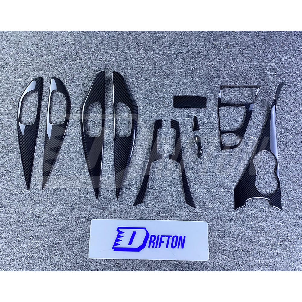 Dry Carbon Fiber Interiors For INFINITI Q50 2013-2024