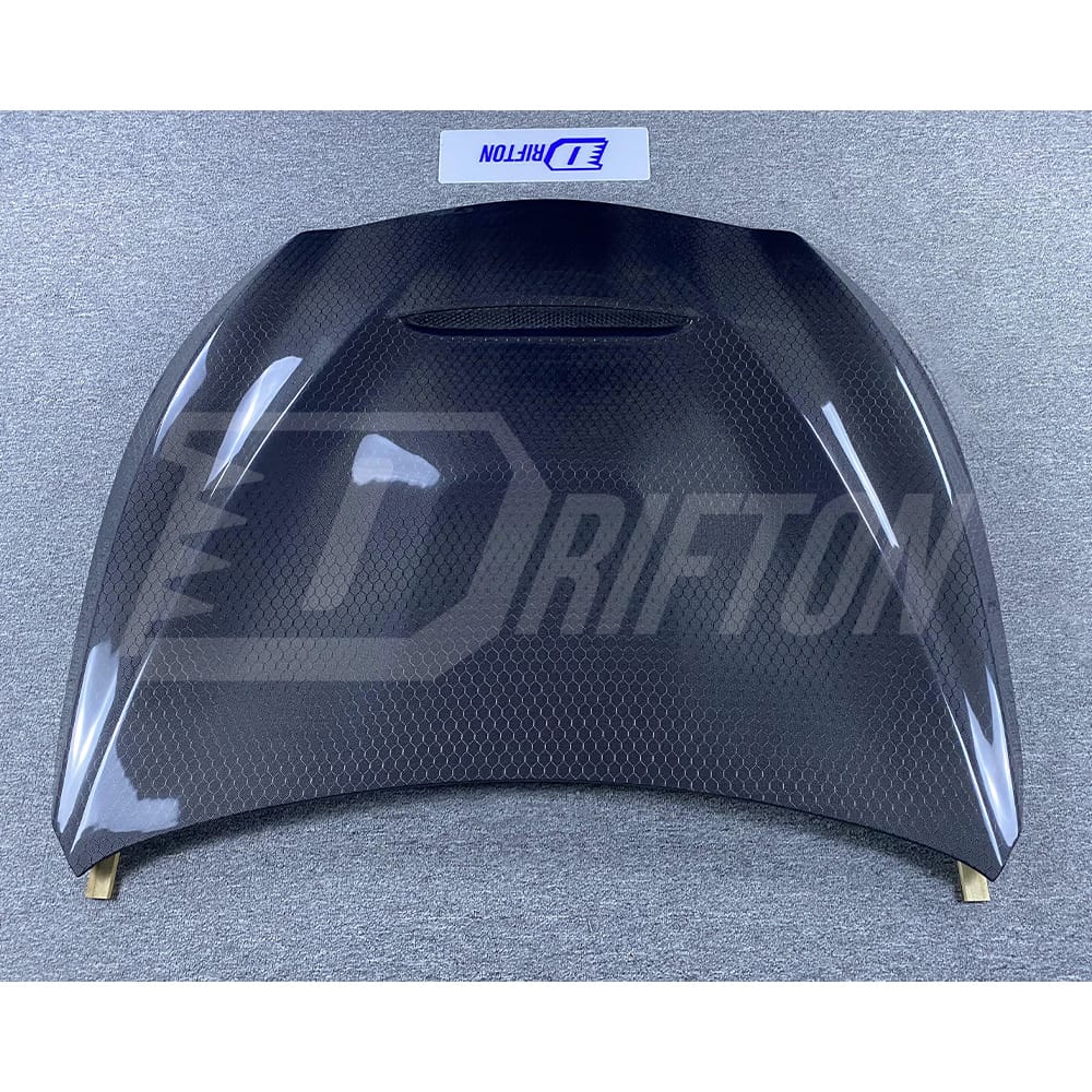 GTS Style Honeycomb Carbon Fiber Hood Bonnet For INFINITI Q50 2013-2024