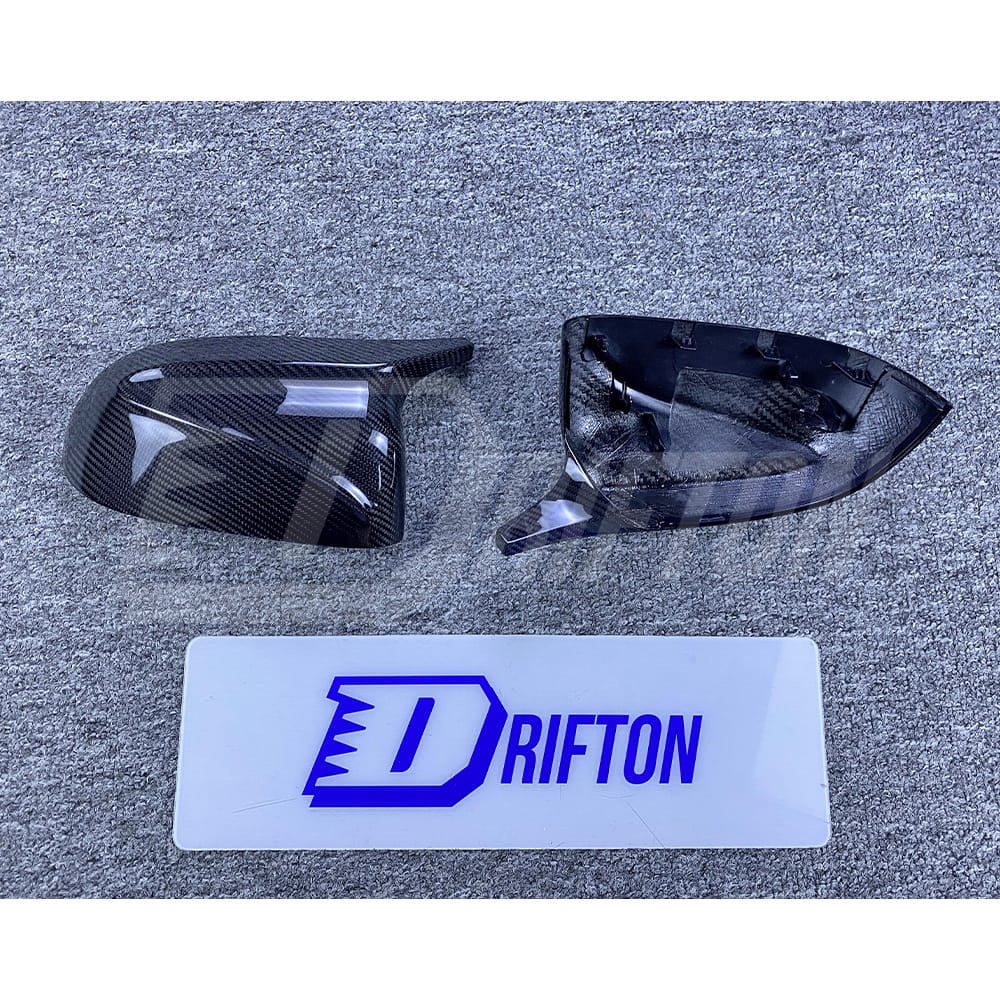 M Style Dry Carbon Fiber Replacement Mirror Cover For BMW X5 G05 2019-2023