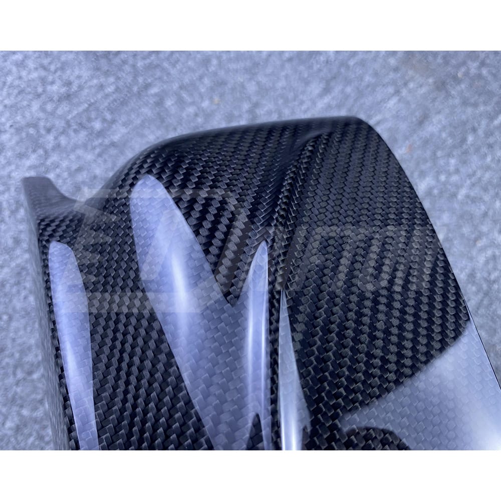 M Style Dry Carbon Fiber Replacement Mirror Cover For BMW X5 G05 2019-2023