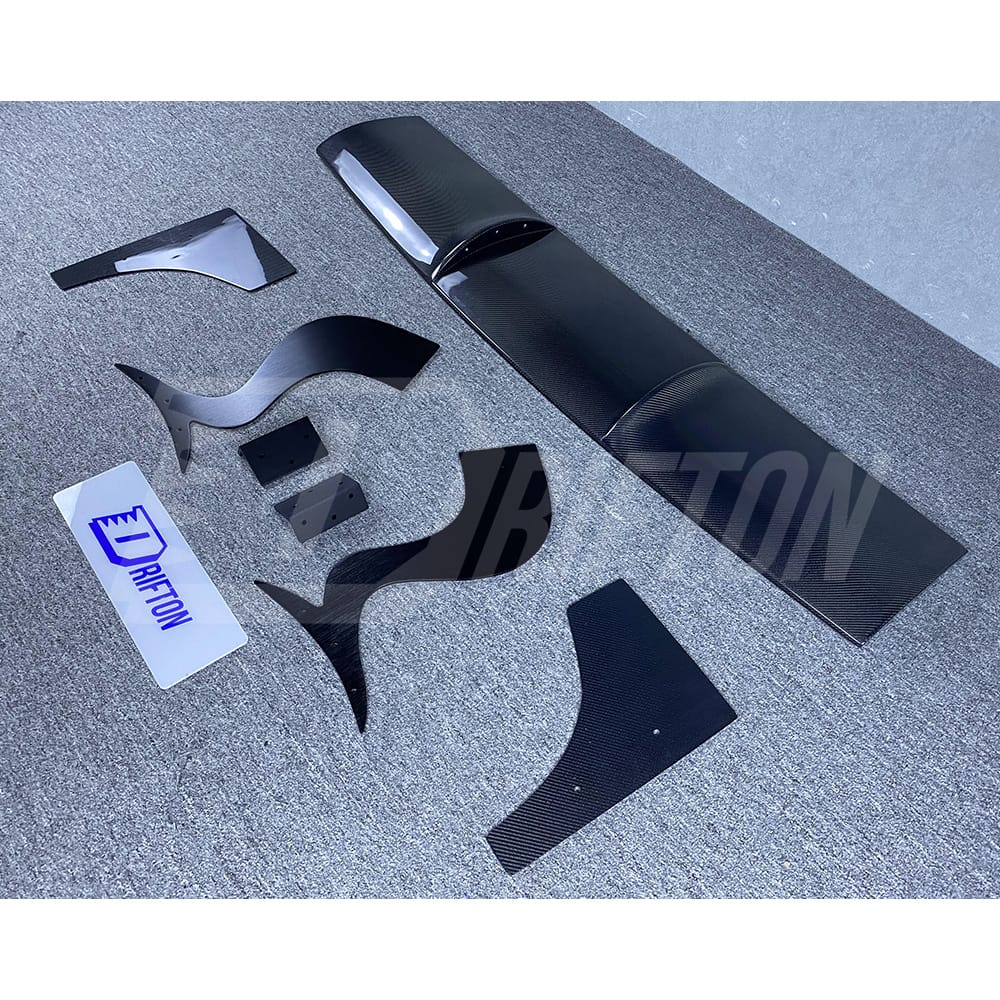 Contact us to get professional assistance & order. Features: • High-tech production line(3D Scanning→3Ddesign→3D printing→CNC mold→Tests) • High fitting accuracy • Made by Real Carbon Fiber material • 3K/6K/12K Plain/Twill/Forged Carbon Fiber Weave Finished Option • Glossy & Matte Finishing, UV Protection From Fading • Carefully Packaged by Carton Box with Wooden Frame • Global shipping by air & sea • Any products produce by DRIFTON will offer after-sales support & guarantee