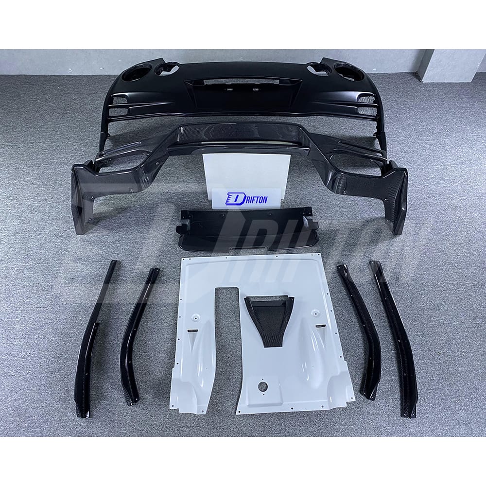 Top Secret Style Half Carbon Fiber Body Kit For Nissan R35 GTR 2008-2016