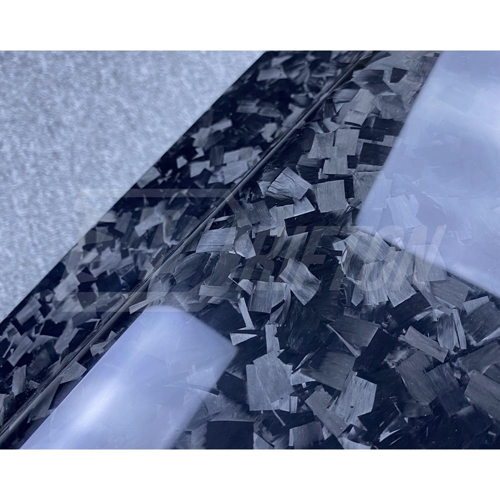 GT4 LMS Style Forged Dry Carbon Fiber Side Blade For Audi R8 2016-2024