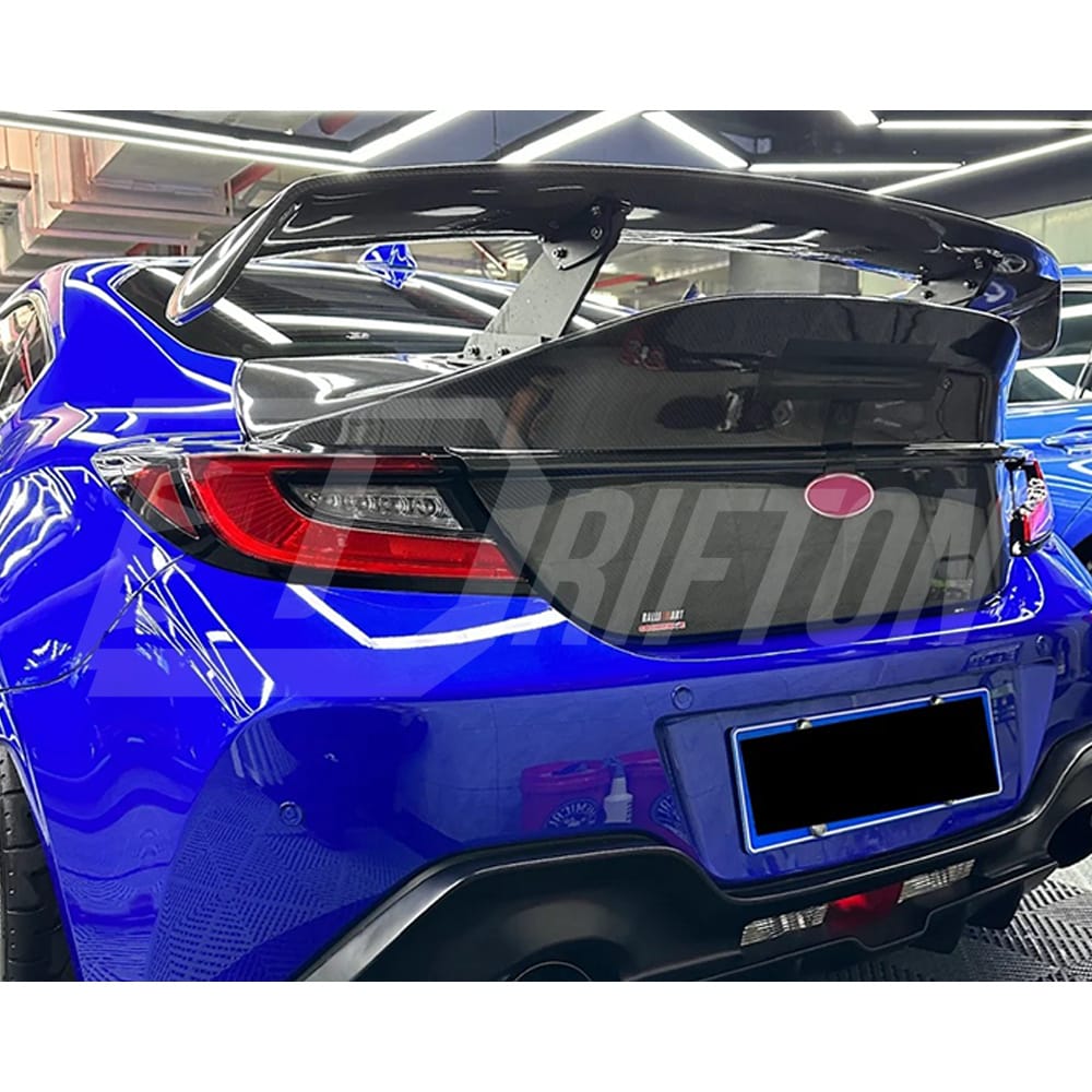 Ducktail Style Carbon Fiber Rear Trunk Boot Lid For Subaru BRZ ZD8 Toyota GR86 ZN8 2022-2025