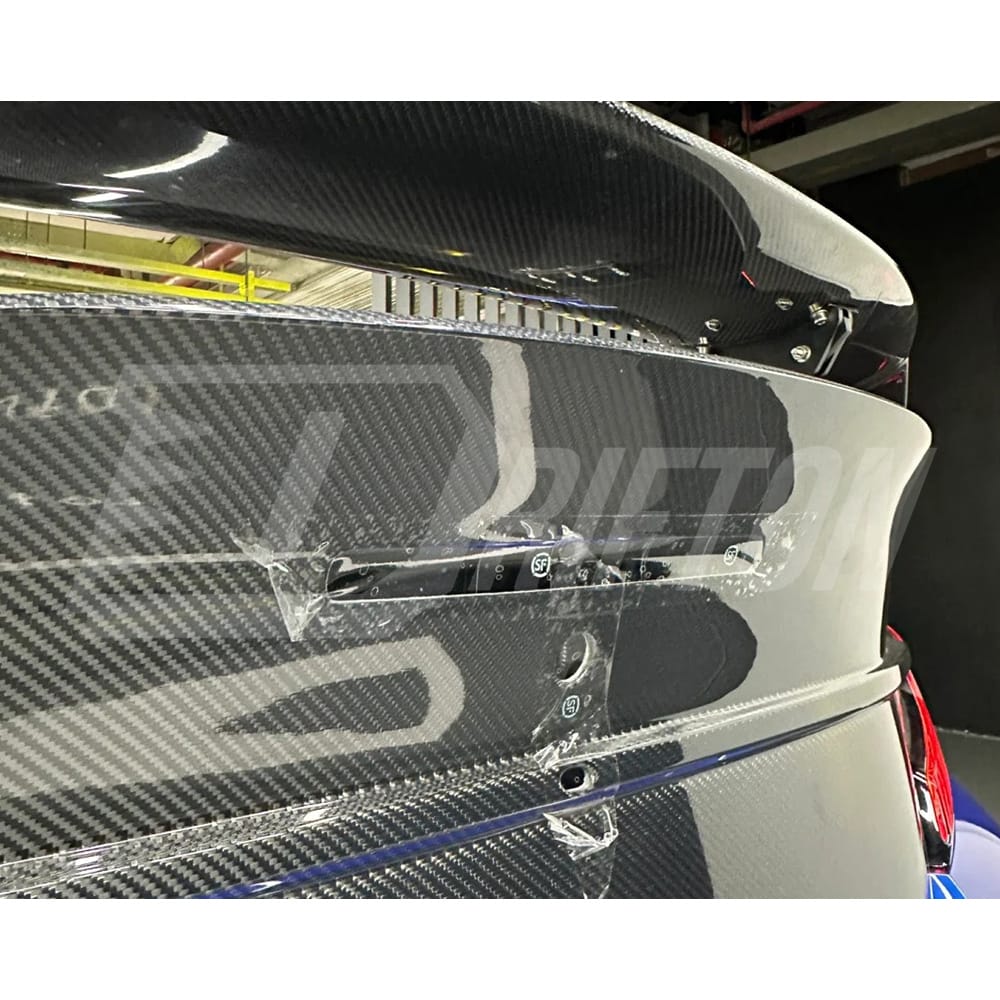 Ducktail Style Carbon Fiber Rear Trunk Boot Lid For Subaru BRZ ZD8 Toyota GR86 ZN8 2022-2025
