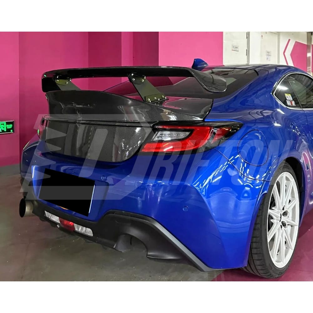 Ducktail Style Carbon Fiber Rear Trunk Boot Lid For Subaru BRZ ZD8 Toyota GR86 ZN8 2022-2025