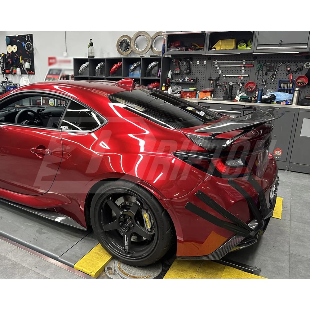 Greddy Style Carbon Fiber GT Spoiler Rear Wing For Subaru BRZ ZD8 Toyota GR86 ZN8 2022-2025