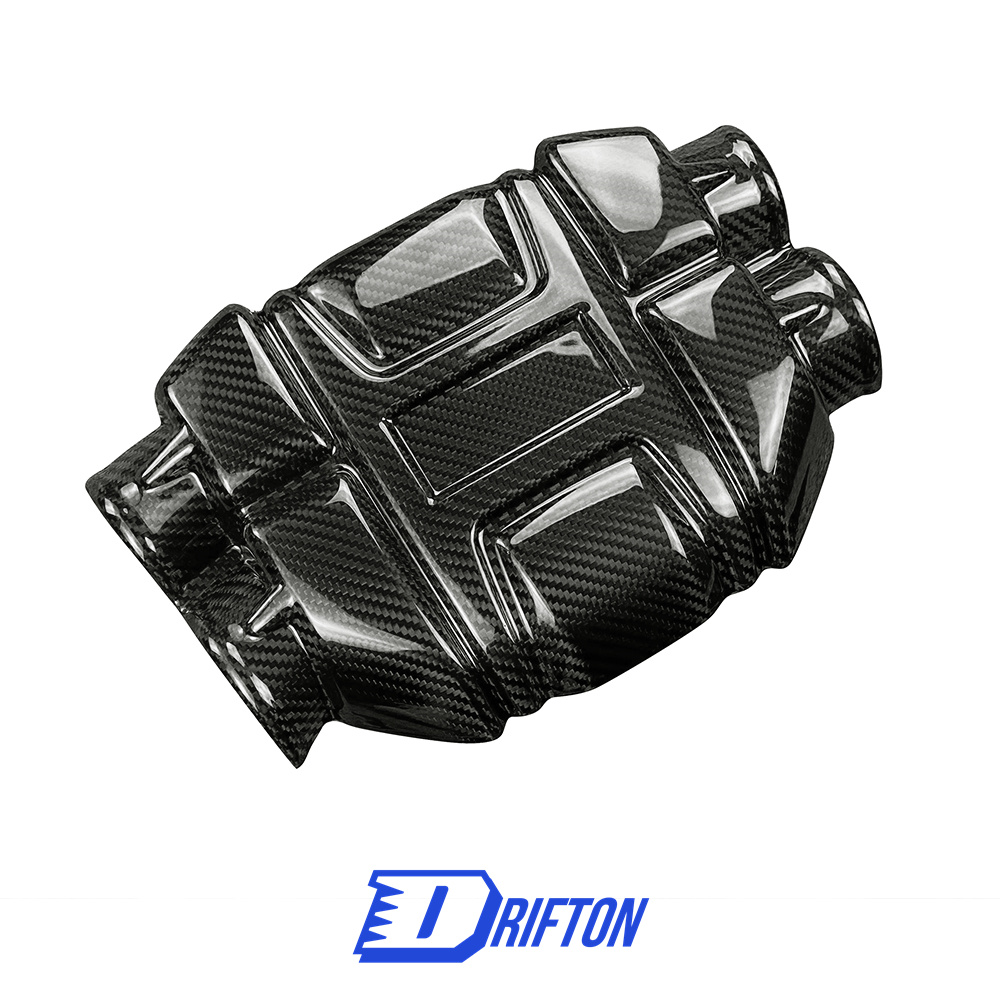 HKS Style Carbon Fiber Engine Bay Cover For Subaru BRZ ZD8 Toyota GR86 ZN8 FA24 2022-2025